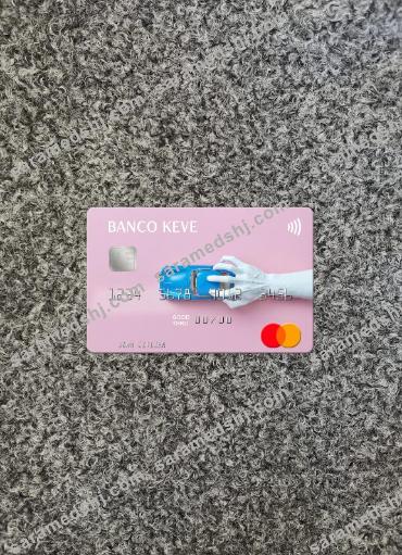 Angola Banco Keve mastercard photolook front